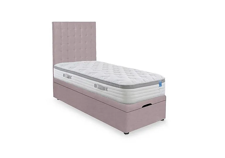 Hybrid 360 End Lift Ottoman Divan Set - Small Single - Plush Lilac