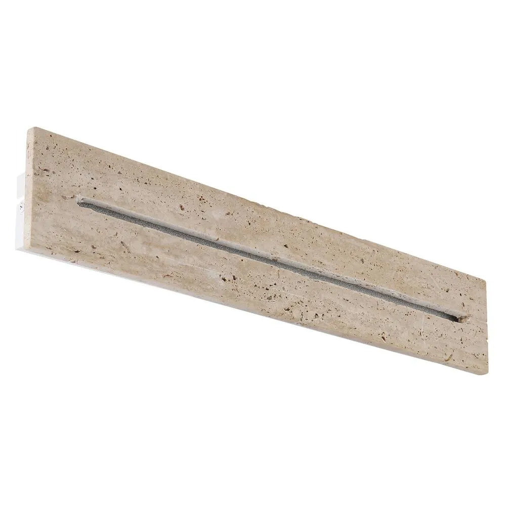 Netlighting Rojas Rectangle Integrated LED Flush Wall Lamp Matt White 3000K 2