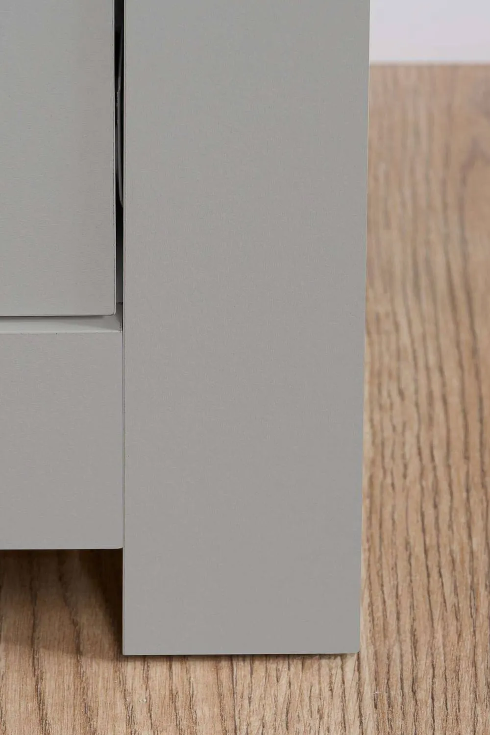 Birlea Highgate 4 Drawer Chest Grey & Oak 5