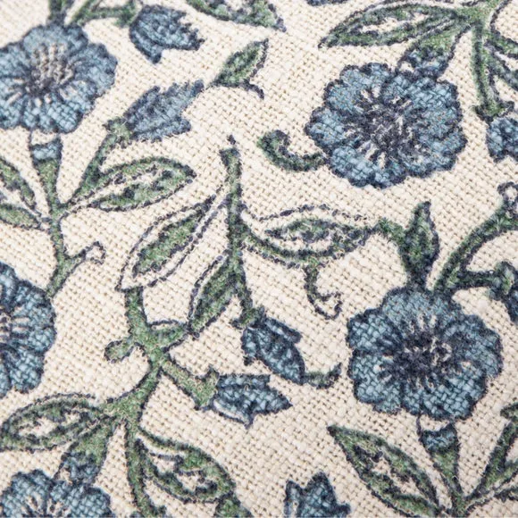 Delphine Floral Square Cushion 2
