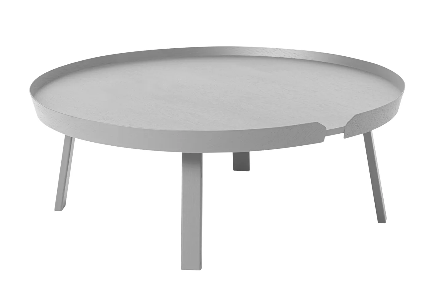 Muuto Around Coffee Table Extra Large Grey 1