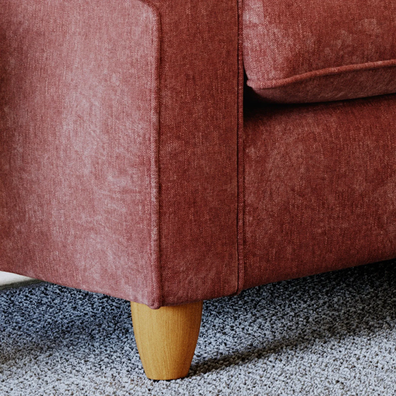 The Great Sofa Company Flora Sofa Bed Glory Deep Terra in Terracotta 5
