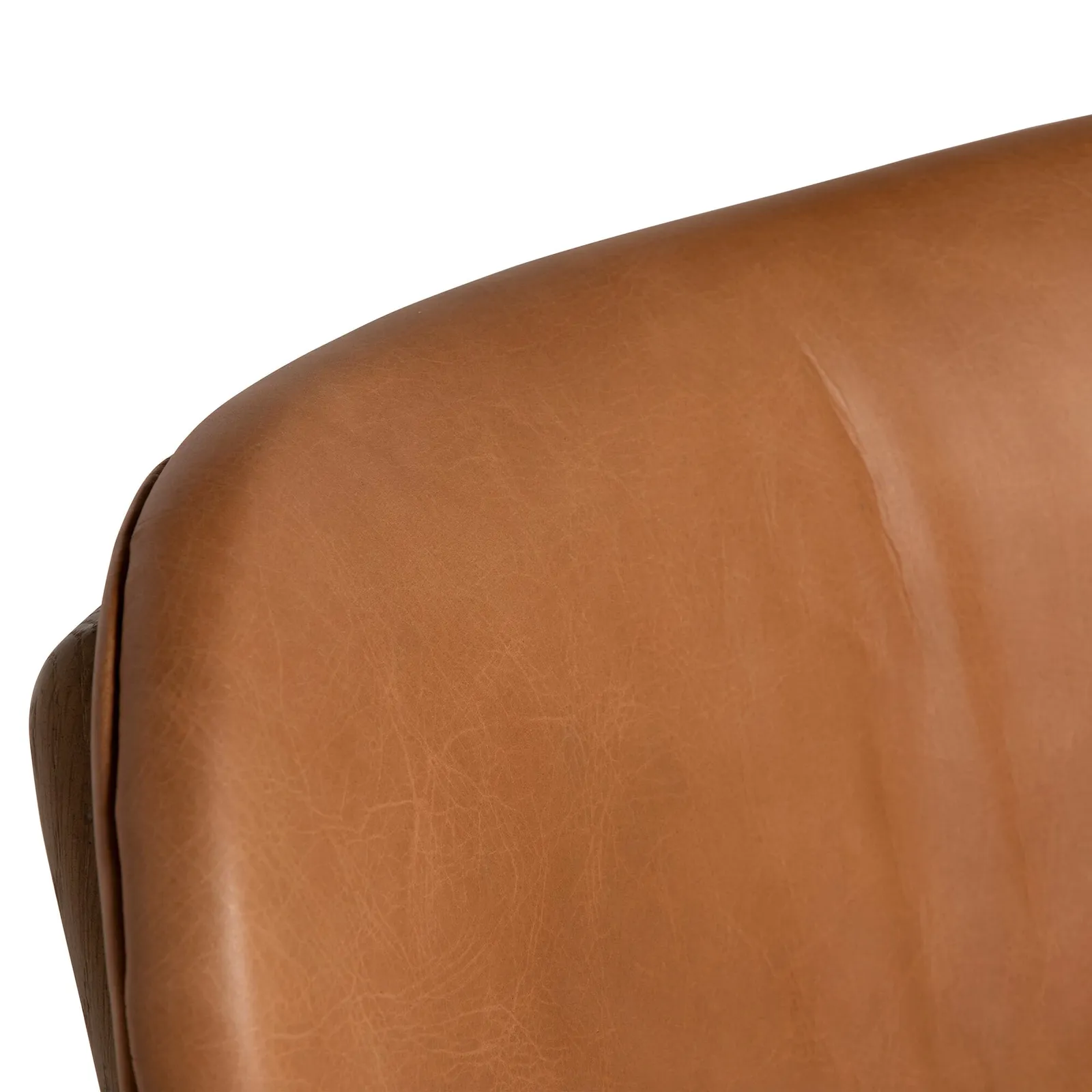 Dove Dining Chair, Brown Leather | Barker & Stonehouse 5