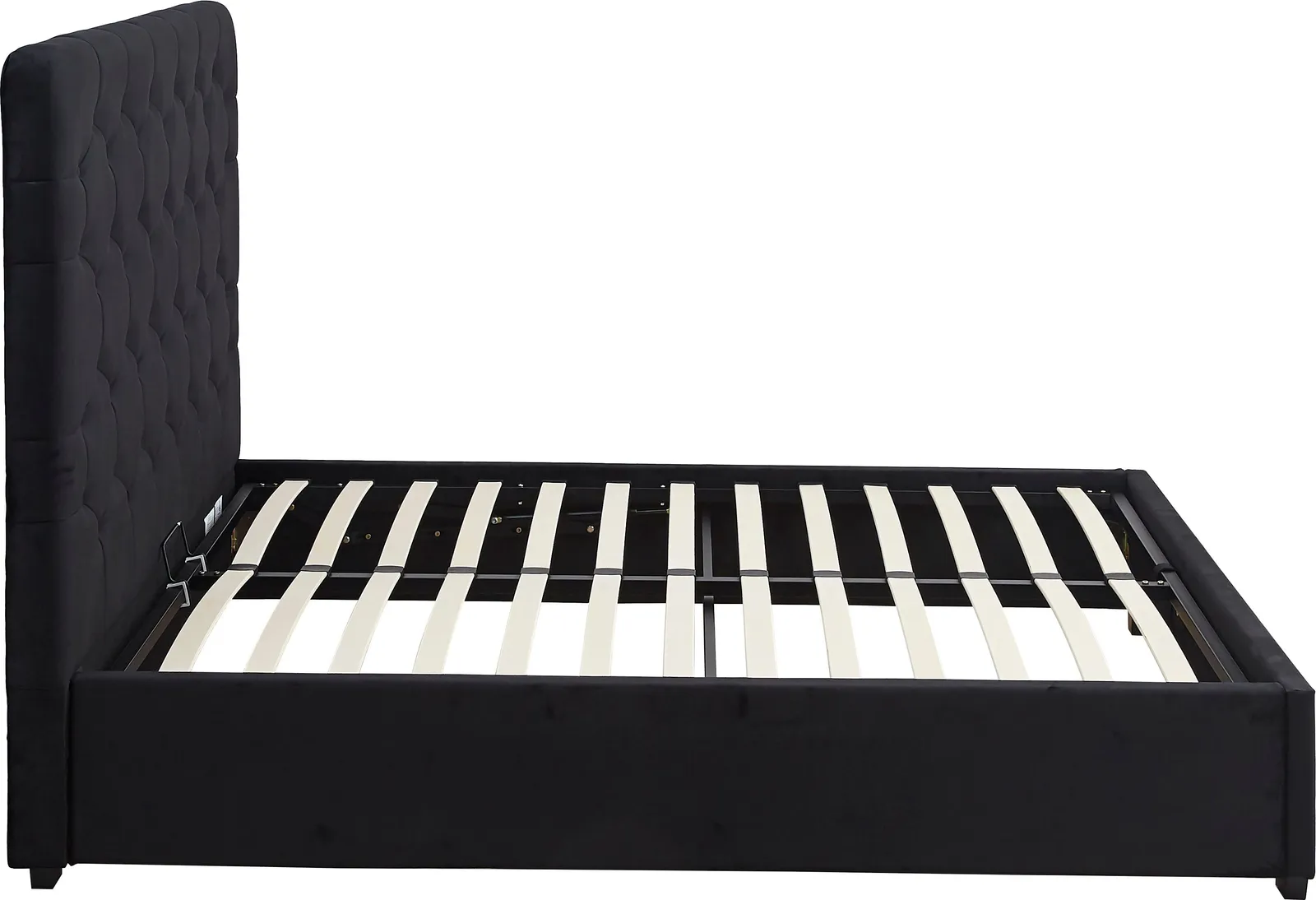 Seconique Madison Ottoman 5' Bed (King) in Black 5