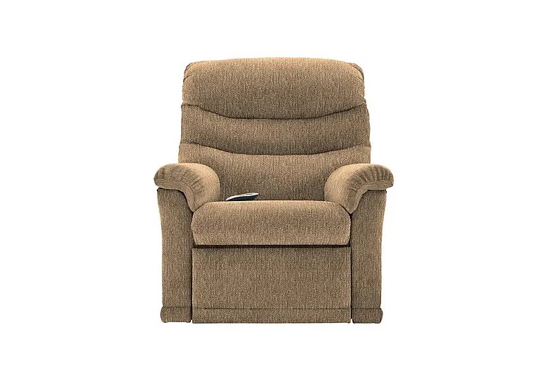 Malvern Fabric Rise and Recline Armchair - Boucle Cocoa