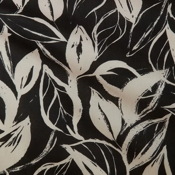 Sketched Leaf 144 Thread Count 100% Cotton Reversible Duvet Cover & Pillowcase Set 5
