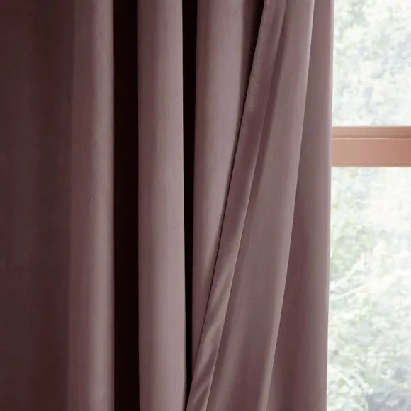 Luxe Velour Eyelet Curtains (Blackout Available) 3