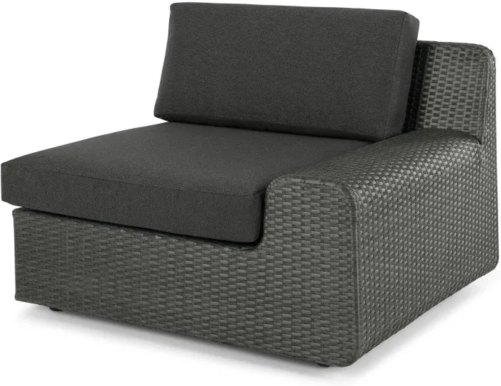 Cordon Garden Modular End Unit Right Hand Facing, Dark Grey 