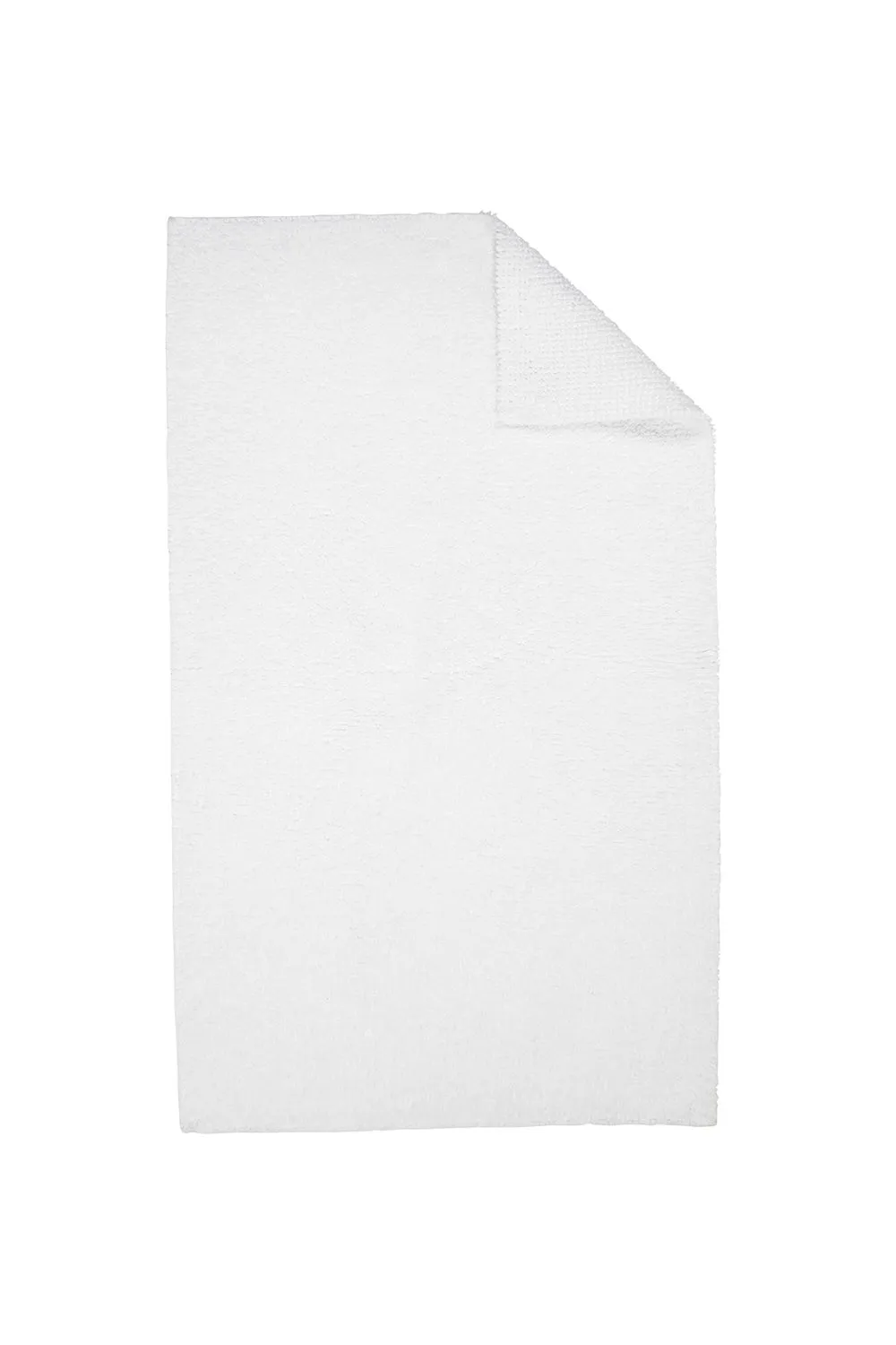 CHRISTY Reversible Hygro Luxury 100% Cotton 1800GSM Bath Rugs in White 3