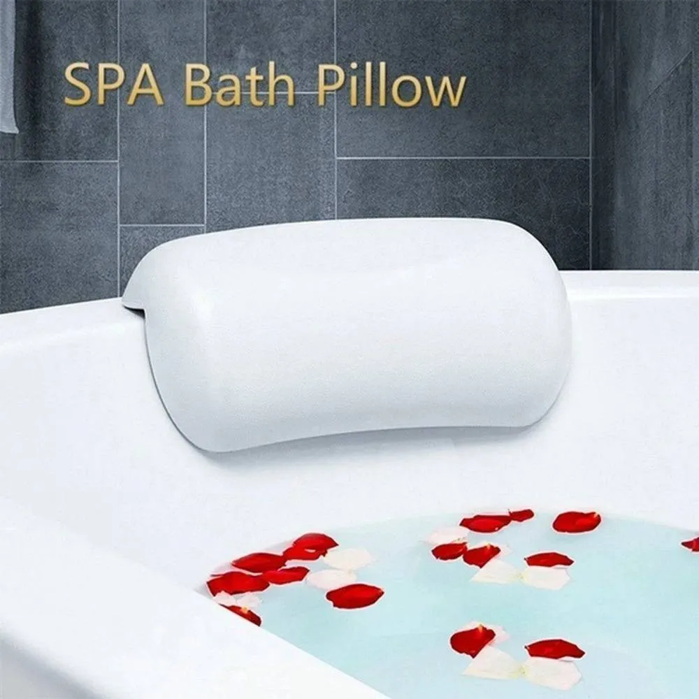 EONLION Bath Pillow Luxury Waterproof Home in White