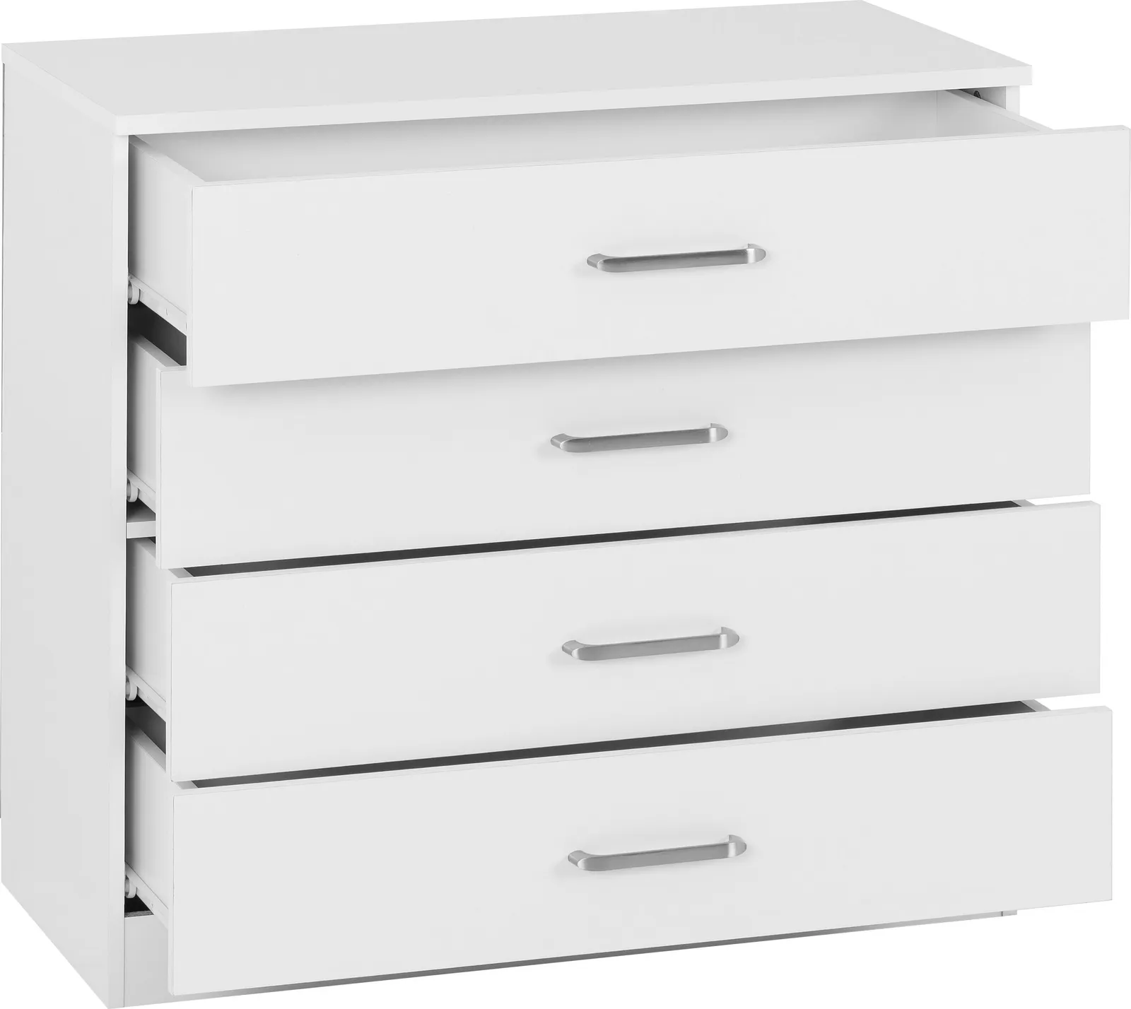 Seconique Dakotia 4 Drawer Chest in White 3