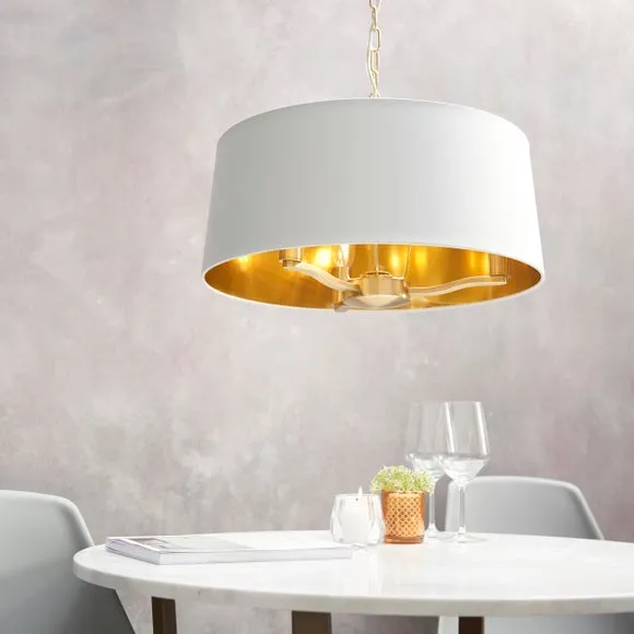 Vogue Elijah Traditional 3 Light Pendant Light 1