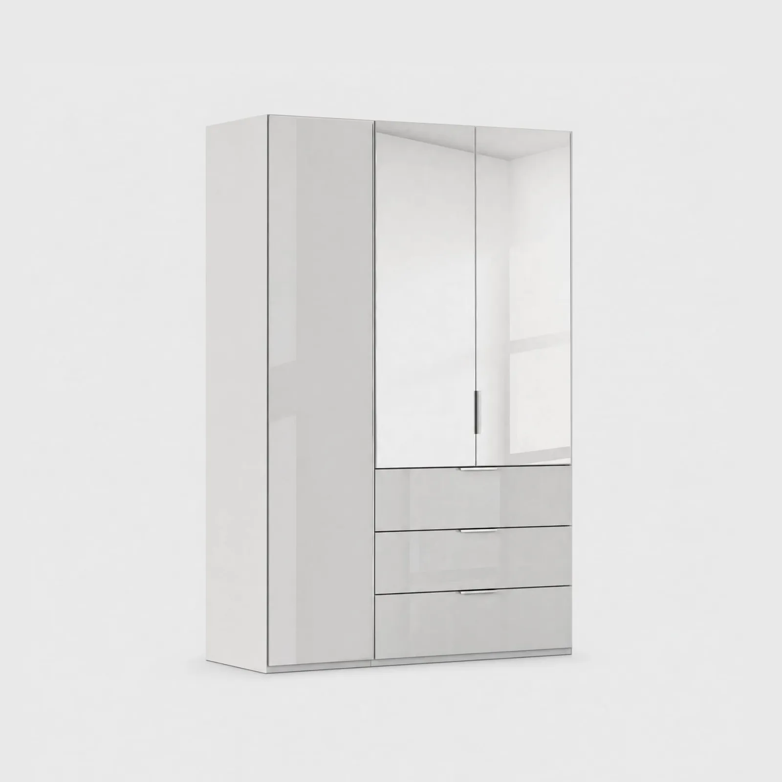 Atlanta 3 Door 3 Drawer Wardrobe 151Cm Height 223Cm Wood | Barker & Stonehouse