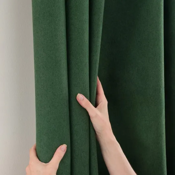 Luna Brushed Eyelet Curtains (Blackout Available) 5