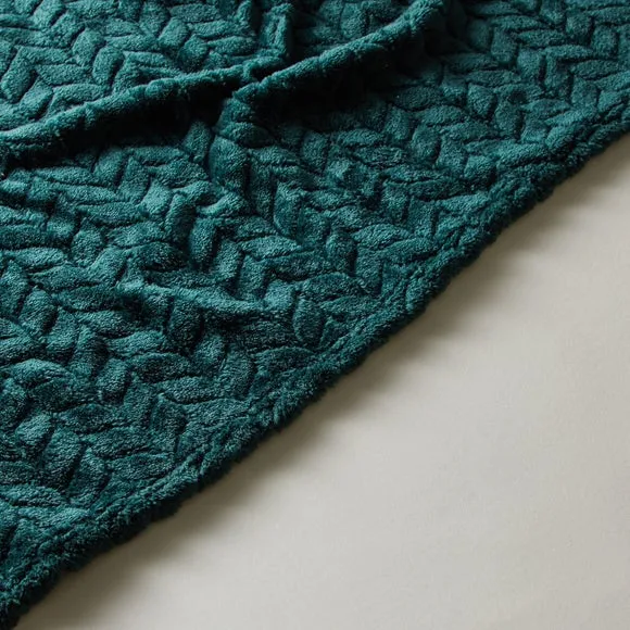 Amelia Recycled Throw Blanket, 200cm x 200cm 3