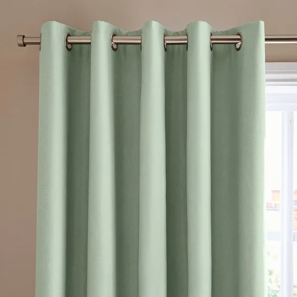 Berlin Blackout Eyelet Curtains