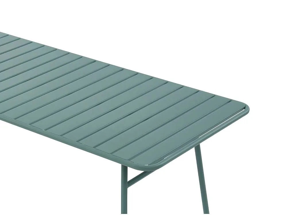 Vente-unique Garden Table L.160 Cm Metal - Almond Green - MIRMANDE By MYLIA 6