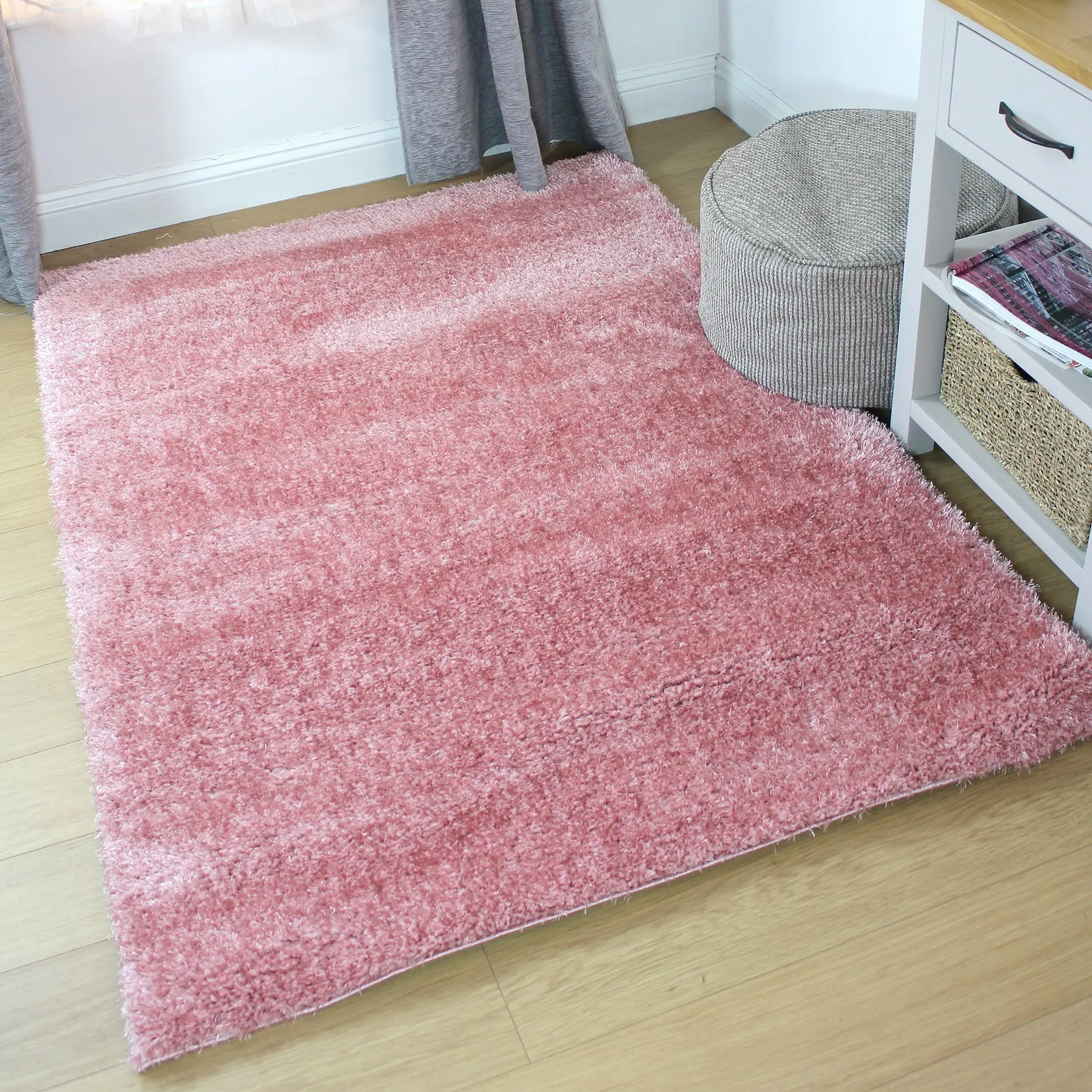 Velvet Rug Pink