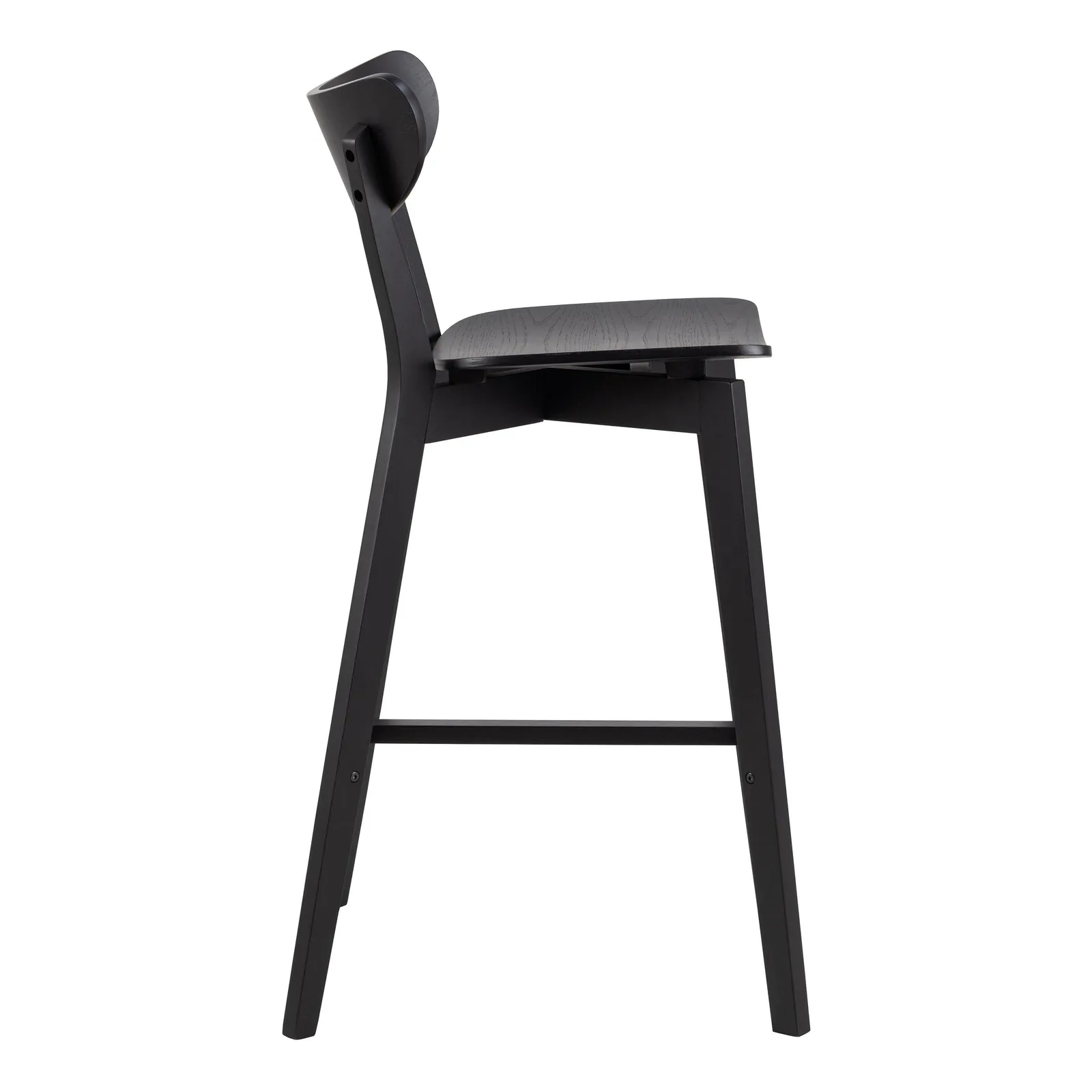 Furniture To Go Roxby Bar Stool in Black Set of 2 in Brown 3