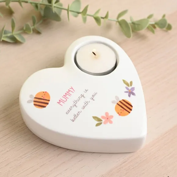 Mummy Ceramic Tealight Holder