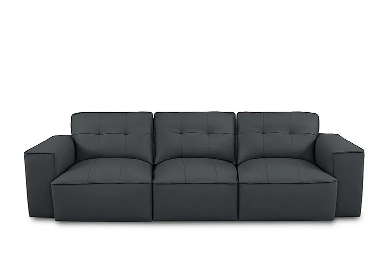 Cushino 4 Seater Leather Sofa - Sofas and Armchairs - In Time for Christmas