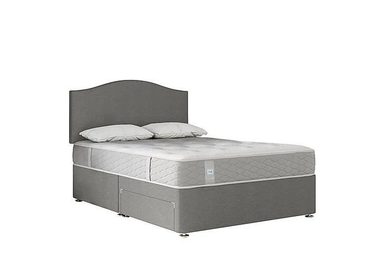 Mellbreak Divan Set - King Size - Wool Silver Fox