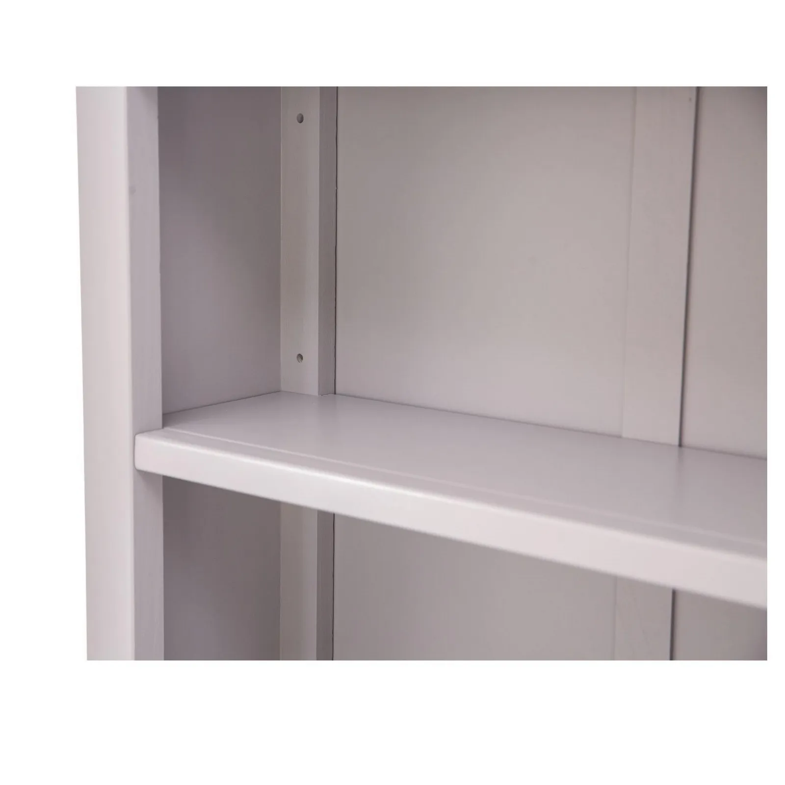 Cabinet Bits Bookcase 120x90x25cm in Grey 5