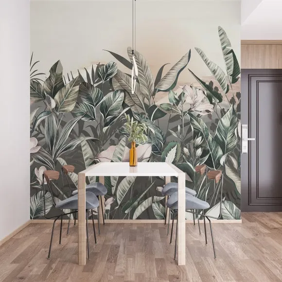 Vintage Jungle Wall Mural 2