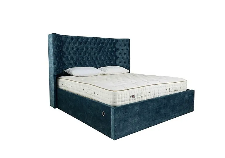 Maximus Electric Ottoman Bed Frame - King Size - Savannah Ocean