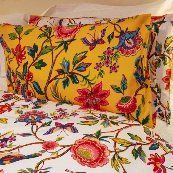 Furn. Pomelo Single Duvet Cover Set Cotton Polyester Yellow, Yellow 2