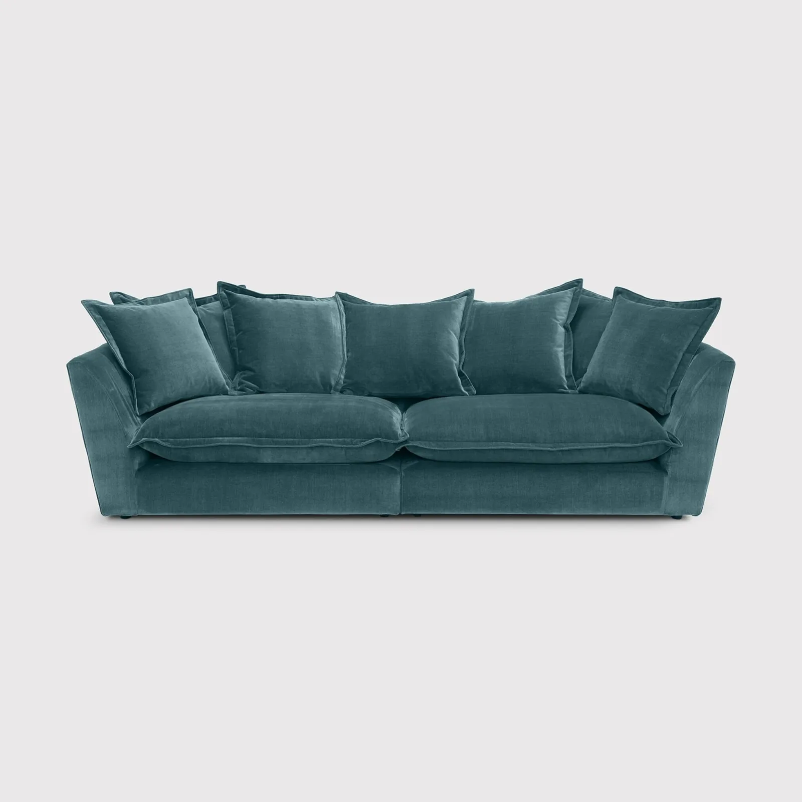 Odyssey Extra Large Split Sofa, Teal Fabric | Barker & Stonehouse