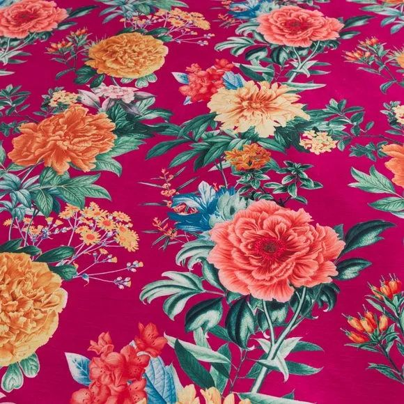 Peony Floral Duvet Cover & Pillowcase Set 4