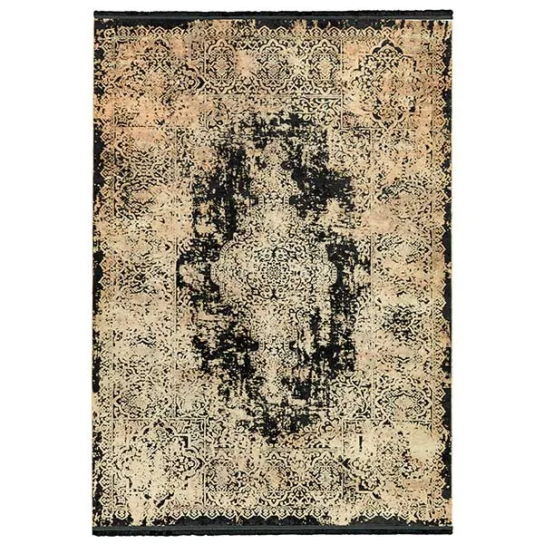 Amara Rug Medallion - Machine Woven - 65% Acrylic, 35% Viscose - 6mm Pile - W120 x D170cm