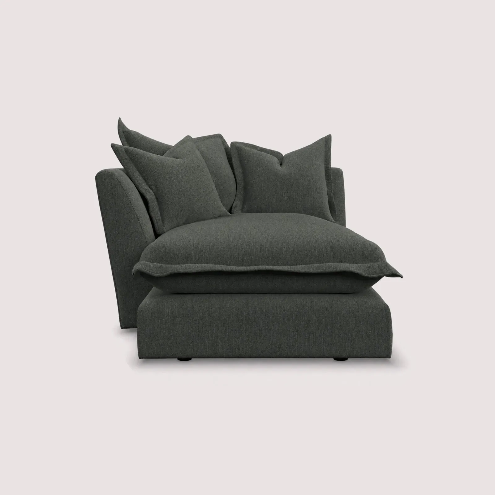 Odyssey Chaise With 1 Arm Left, Green Fabric | Barker & Stonehouse 1