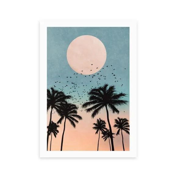 East End Prints Sunrise Print by Kubistika 2