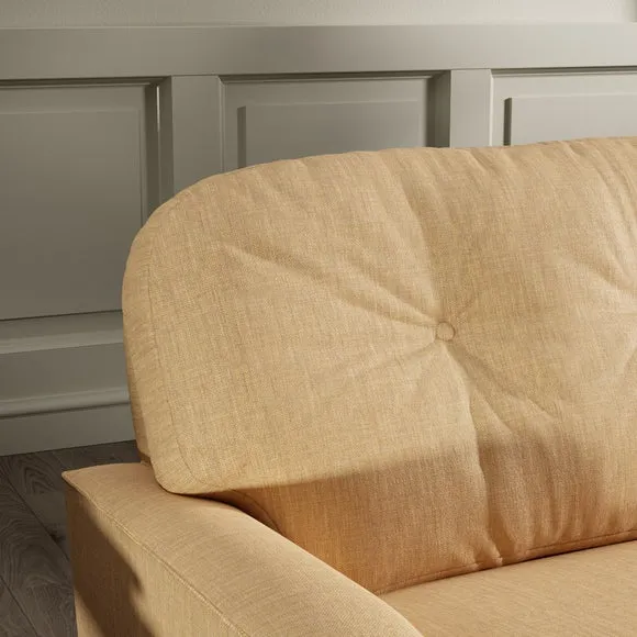 Martha Faux Linen 2 Seater Sofa 6