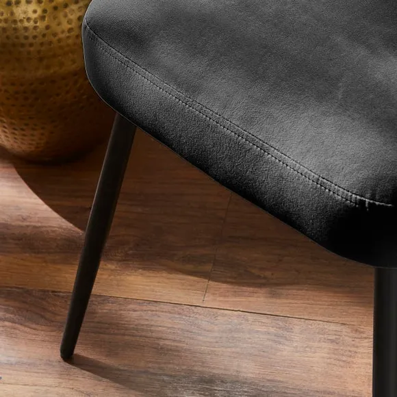 Taylor Set of 4 Dining Chairs, Velvet 4