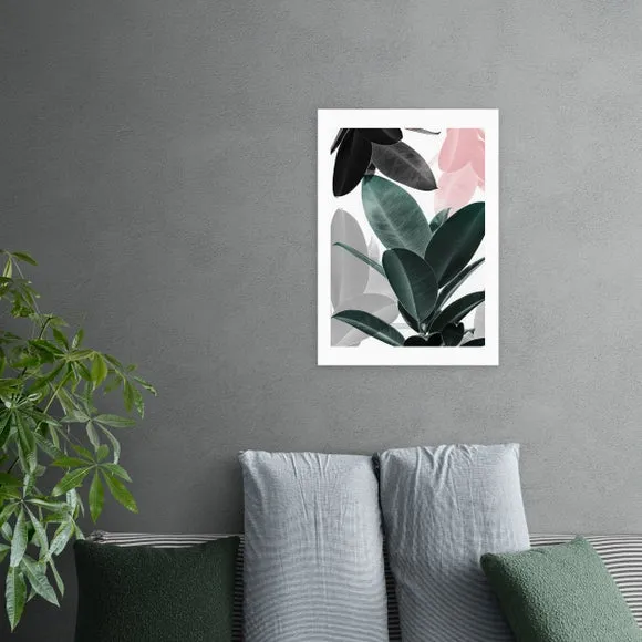 East End Prints Leaf Play Print 1