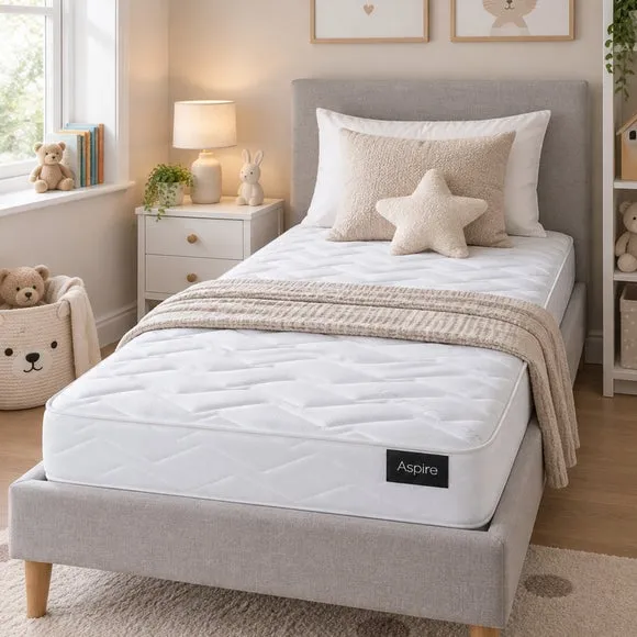 Aspire Kids Open Coil and Memory Foam Mattress 2