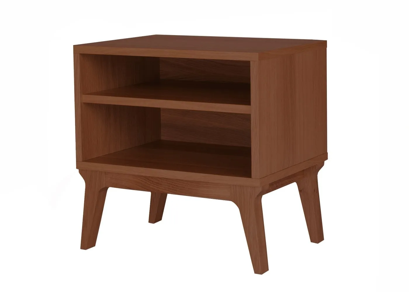 Case Valentine Bedside Table Stained Walnut
