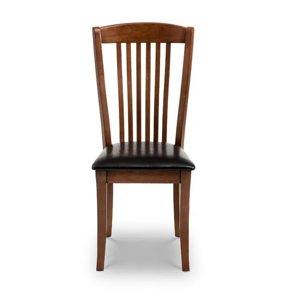 Canterbury Set of 2 Dining Chairs, Faux Leather 3