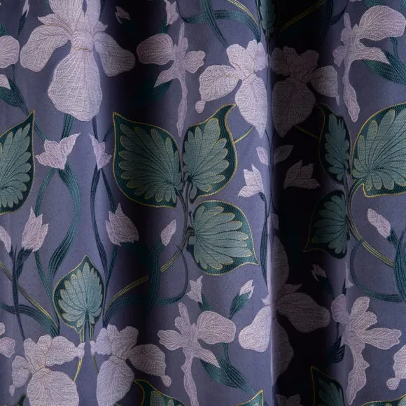 Nouveau Iris Pencil Pleat Curtains 3