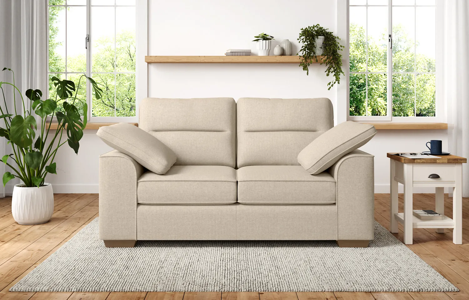 M&S Nantucket Highback 2 Seater Sofa