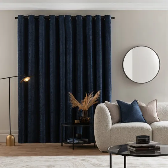 Chenille Eyelet Curtains (Blackout Available) 5