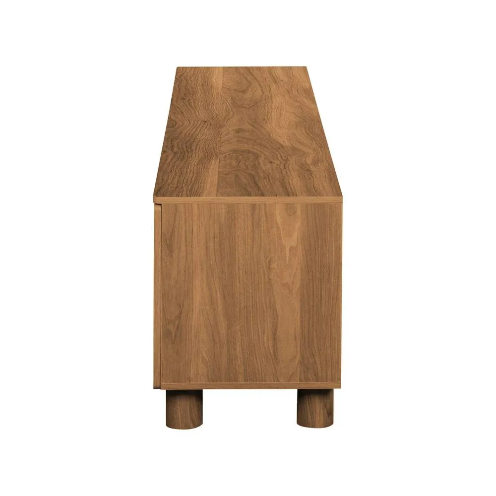 sweeek Wood decor TV stand 4 doors 180cm in Brown 6