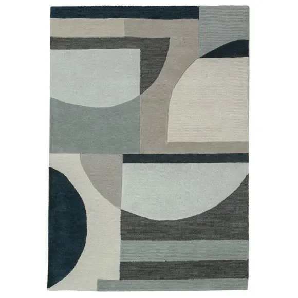 Rafe Geometric Wool Rug 5