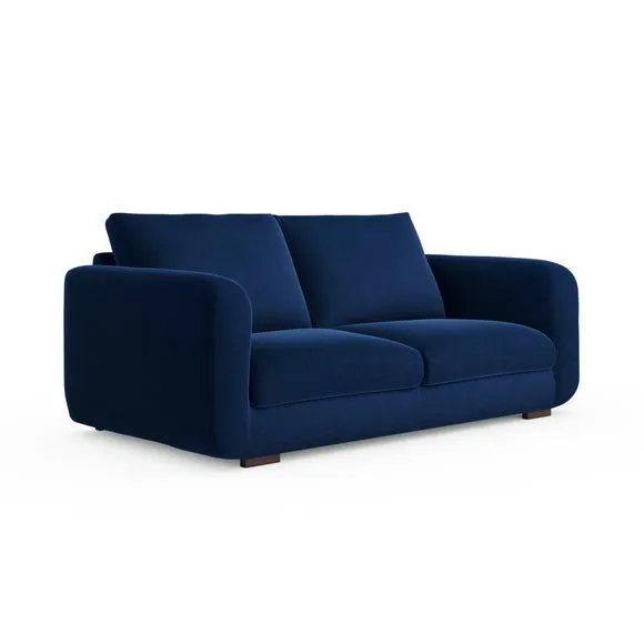 Luca Matte Soft Velvet 3 Seater Sofa 6
