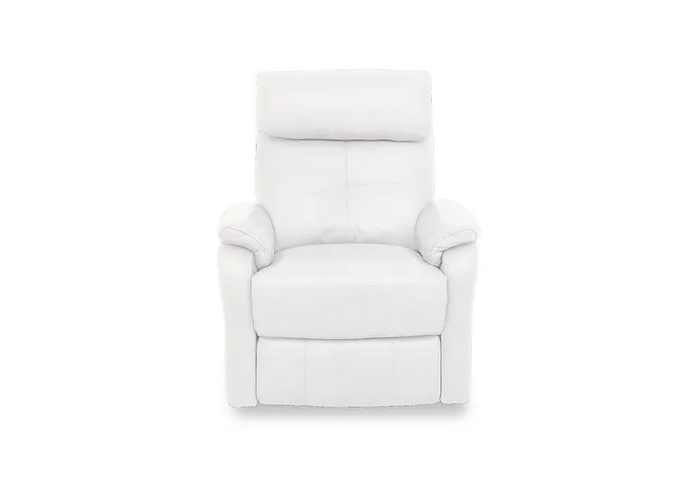 Compact Collection Titch Leather Chair - BV Star White