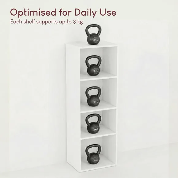 Oxford 4 Tier Cube Bookcase 6
