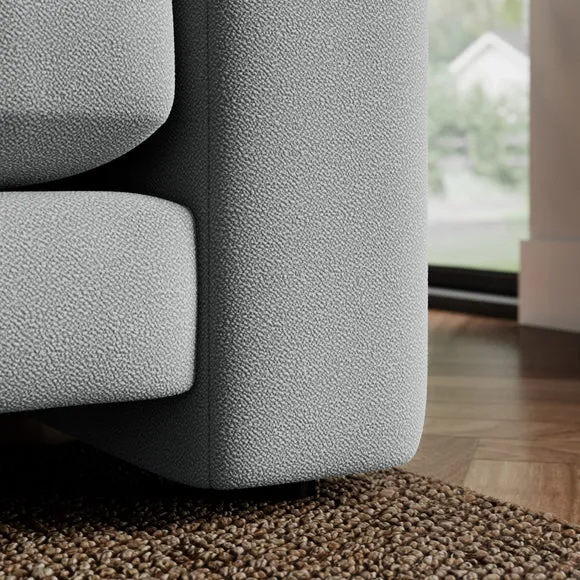 Magnus Cosy Weave Corner Chaise Sofa 4